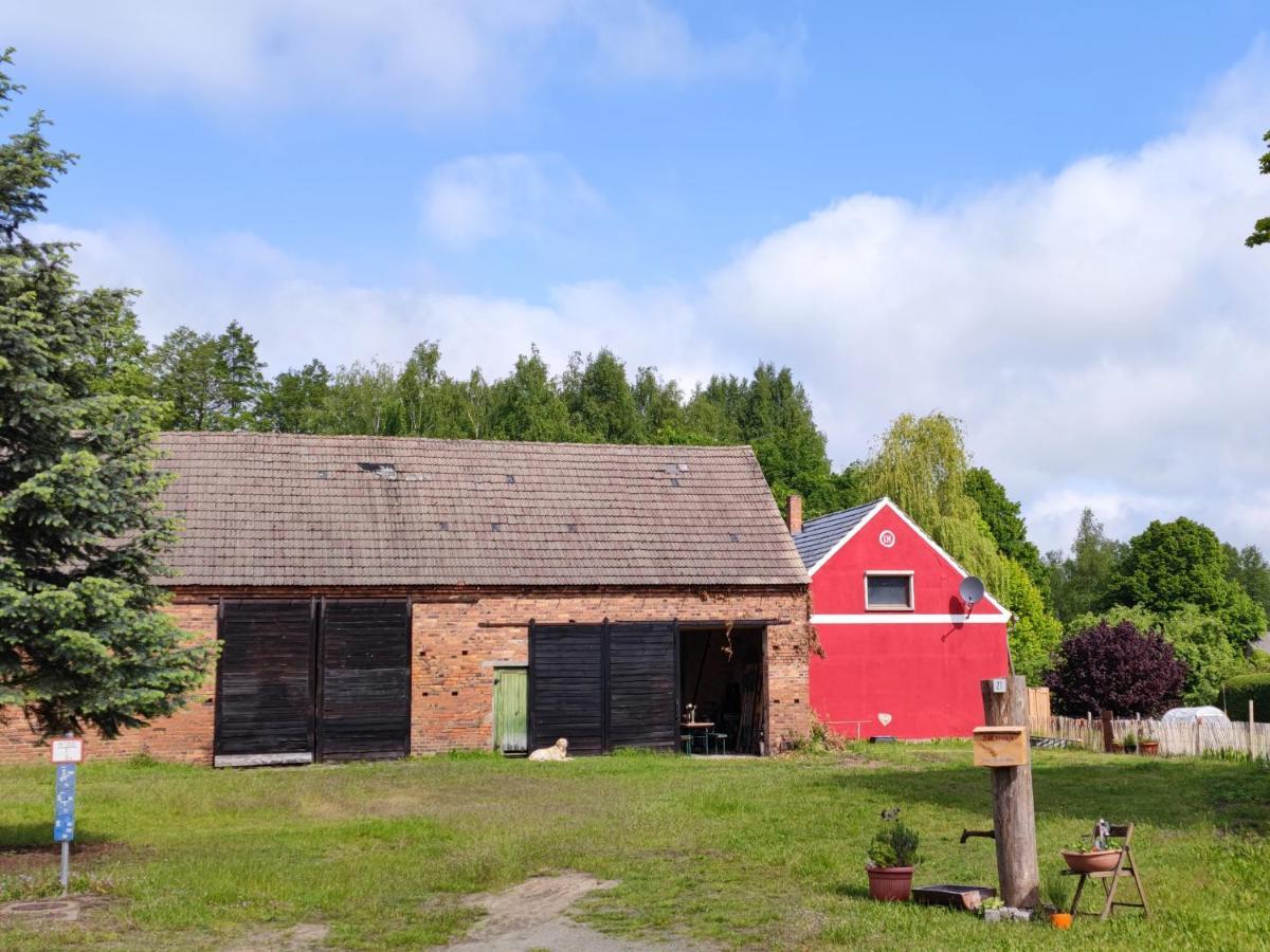 Ferienwohnung&Campingplatz VOR DEM BERG Heideblick Exterior foto