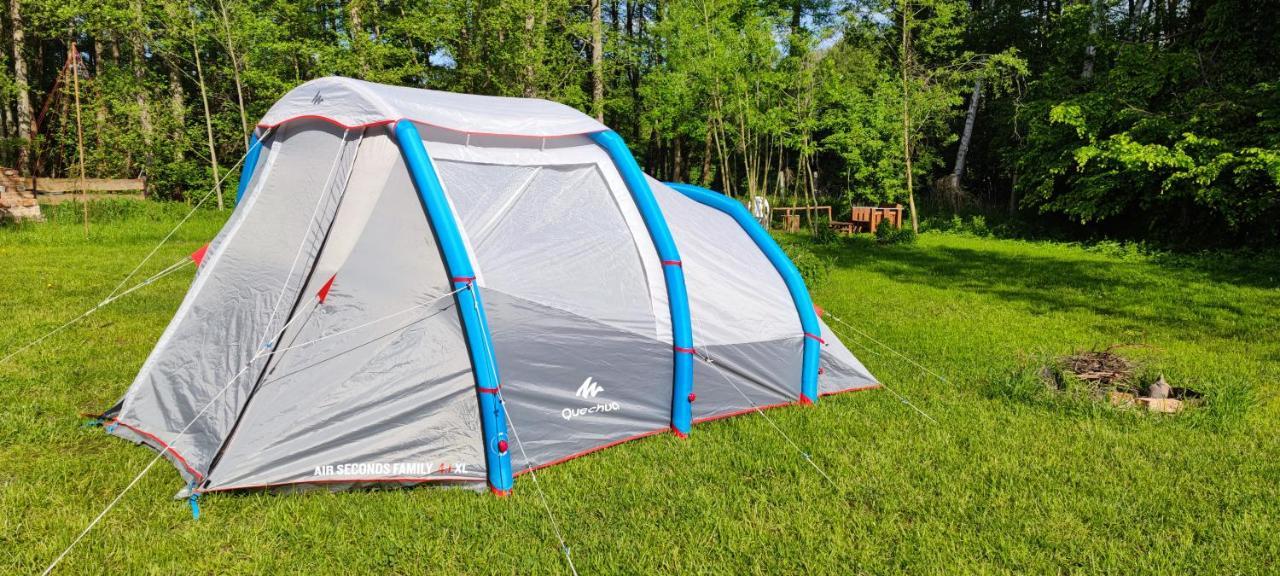 Ferienwohnung&Campingplatz VOR DEM BERG Heideblick Exterior foto